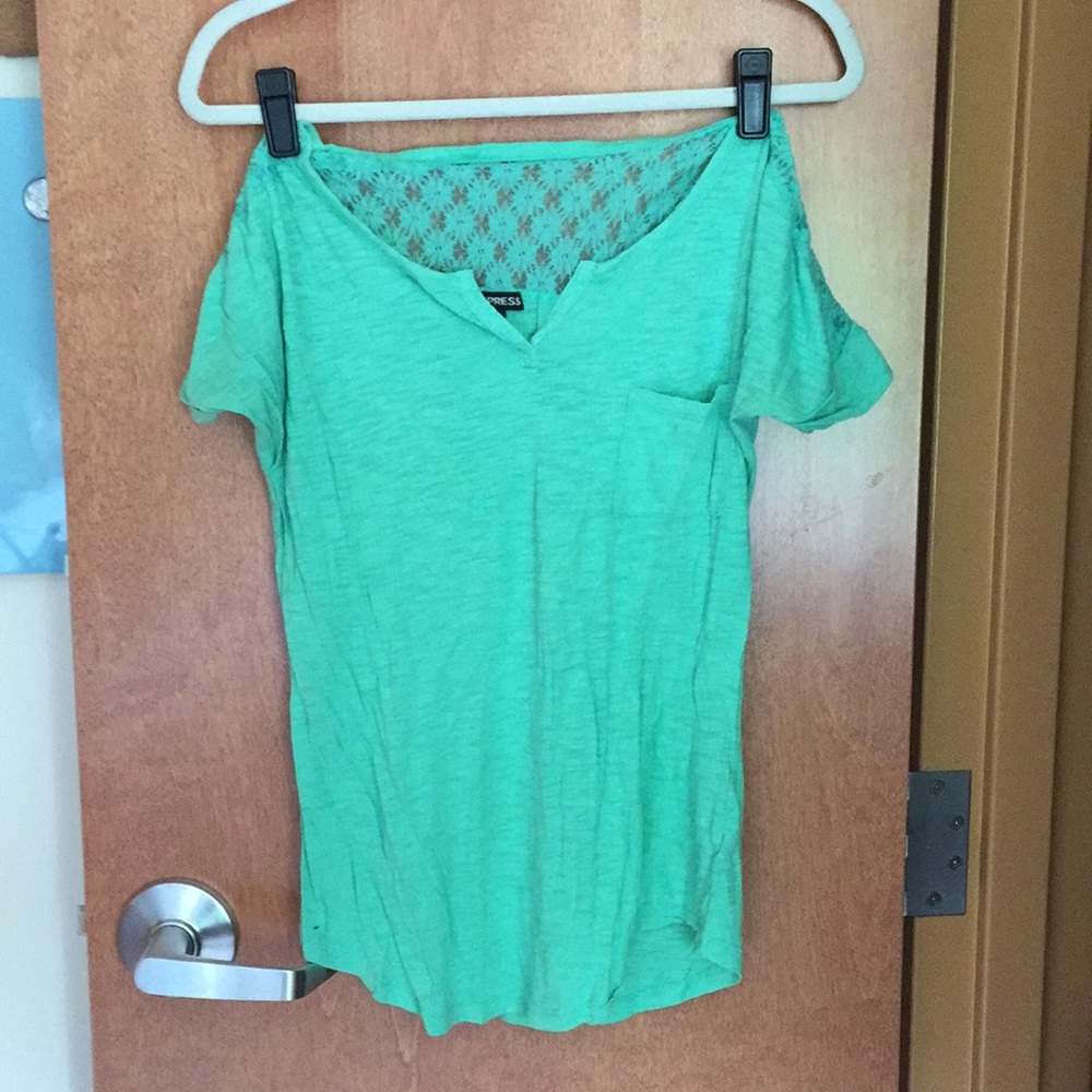 Green shirt